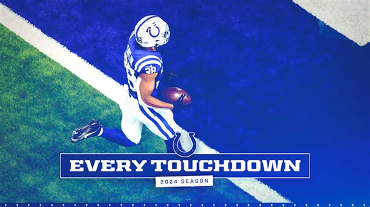 Every Touchdown from the Colts 2024 season