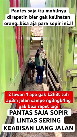 SISI GELAP SOPIR FUSO..⁉️