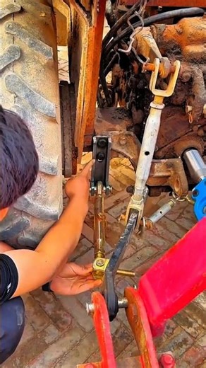 Tractor Steering Ball Joint Replacement | Amazing Tractor Repair 🔧 #shorts