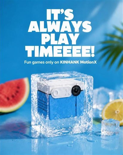 It's always play timeee! Fun games only on KINHANK MotionX. #summerofgaming #KINHANK #MotionX #GAMES