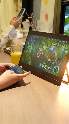 EIMIO2.5K手机无线投屏便携显示器平板电脑扩展屏幕switch外接屏 新品预售8月重磅新品【2.5K电池无线投屏款】E 17.3英寸
