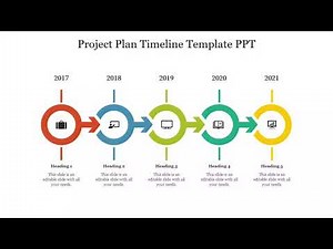 How to Create a Project Timeline in PowerPoint - Step By Step #slideegg