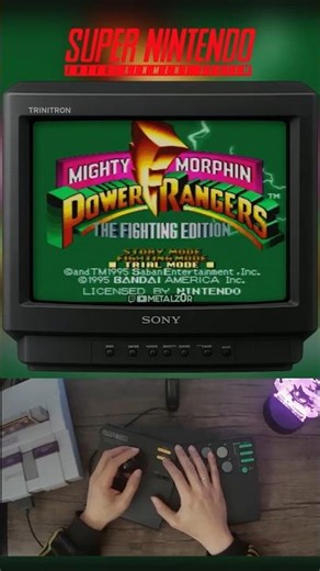 Mega Tigerzord Gameplay ⚡🤖 | Mighty Morphin Power Rangers SNES