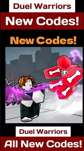 Duel Warriors Codes - All New Codes For Duel Warriors Roblox 2025