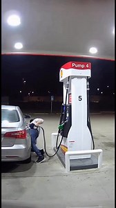 2.3M views · 406 reactions | At 3:57 PM a man was pumping gas like...