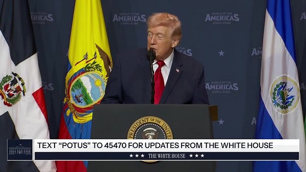 Trump goes off about interpreter in front of Latin American leaders in Doral