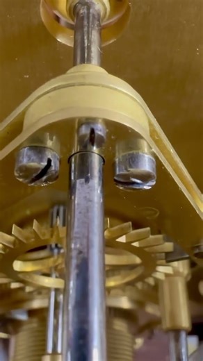 Dead Beat Escapement: #escapement #regulator #clockmaking #clockmaker #craftsmanship #shorts
