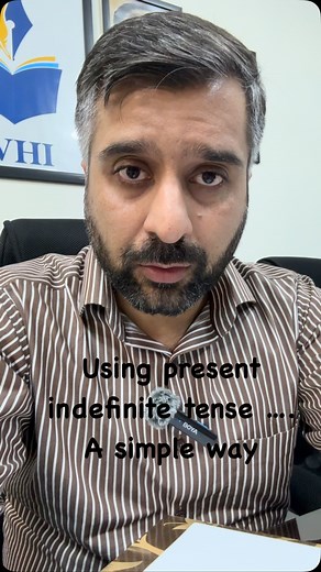 Using present indefinite tense correctly. A simple way #present indefinite tense, | Waqar Hassan