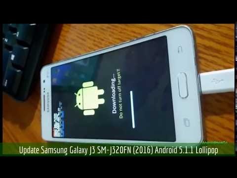 Update Samsung Galaxy J3 SM-J320FN (2016) Android 5.1.1 Lollipop