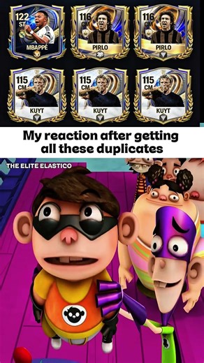 Another pack, another duplicate. EA, we need to talk. #fcmobile #theeliteelastico