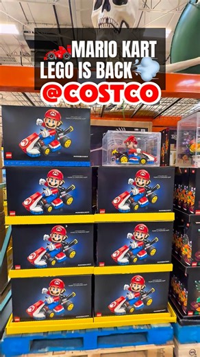Costco just restocked the LEGO Mario Kart Set and fans are racing to grab one before it’s gone again! This collectible build brings your favorite Nintendo track to life with interactive pieces and colorful detail. It’s the ultimate gift for Mario lovers young and old—share this with a friend before it speeds off shelves. #costcofinds #costcowonders #costcoinfluencer #costco #legomariokart #nintendo #costcotoys #holidaygifts #costcodeals | Costco Wonders