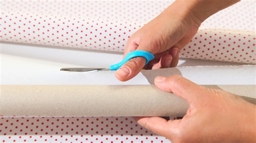 Can You Use Wrapping Paper As A Budget-Friendly Alternative To Wallpaper? - House Digest