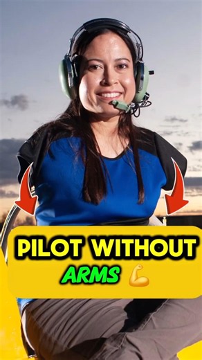 Pilot With No Arms 🫡
