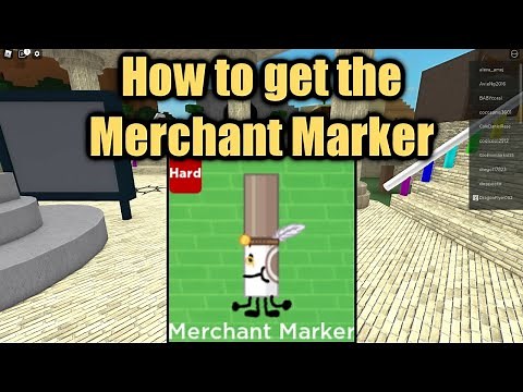 How to get the Merchant Marker | Find the Markers 197 - Roblox