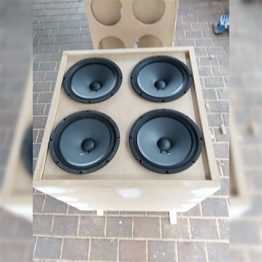 Aufbau meines neuen 4x10 zoll Mittelton Modul.