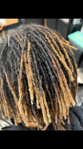 Micro Loc Refresh✨ ~Retie ~Color Change #microlocs #loccolor #greensborolocs | BeautifulCrowns4hg | Facebook