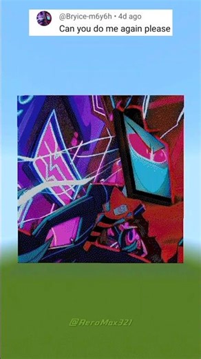 Watching a Profile Pic Transform into a Clean Minecraft Pixel Art Build 🤯🧩