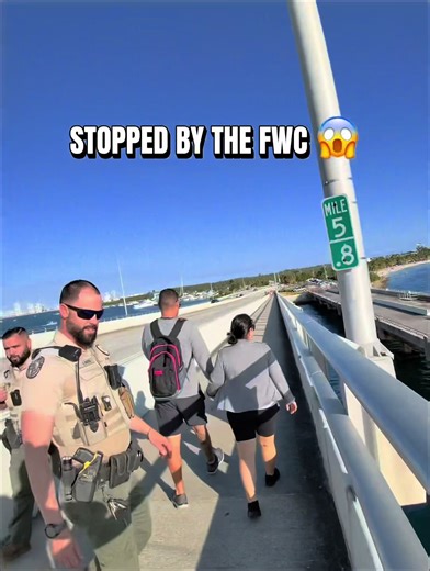 Encounter with Fish Police While Fishing in Florida