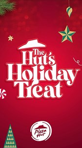 Treat yourself this holiday with The Huts Holiday Treat. Featuring 1 Large Pizza, 1 Family Serving of Sticks, and a refreshing 2L Pepsi—perfect for sharing with loved ones, friends and family. #PizzaHut #ShareTheJoy #TheHutsHoliday | Pizza Hut Jamaica