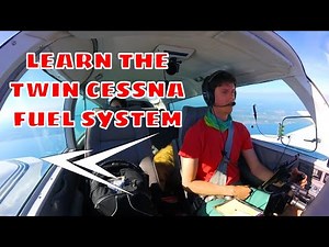 Multi-engine flight in a Cessna 310 to Princeton NJ Part 1! Twin Cessna fuel system explained!