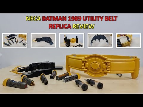 Neca Batman 1989 Utility Belt Replica Review