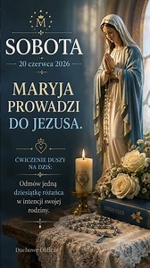 💙 Sobota - Maryja prowadzi do Jezusa | Różaniec za rodzinę