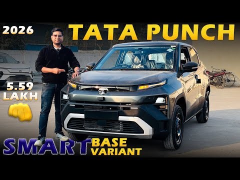 2026 Tata Punch Base Variant Review🔥 l Tata Punch Facelift Smart Model Review✅l Mrcars