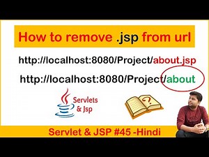 Making Search Friendly Clean URL | Removing .jsp from URL | Servlet and Jsp tutorial #45