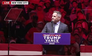 Scientology donor Grant Cardone calls for 'slaughter' of Democrats at MSG rally