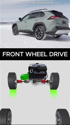How Front Wheel Drive Works #shorts