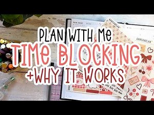 Time-blocking Weekly Plan With Me | Hemlock & Oak