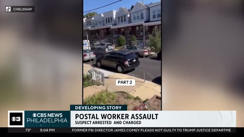 Philadelphia postal worker assaulted, suspect arrested and charged for several charges