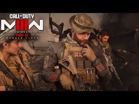 Call of Duty: Modern Warfare III Campaign Part 13 - Danger Close | No Commentary Gameplay | RTX 3060