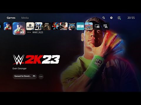 WWE 2K23 - Start UP Screen + FULL Menu Walkthrough - PS5
