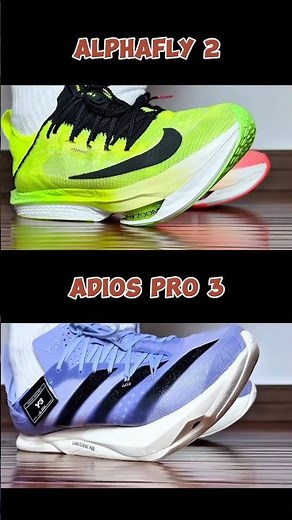 🔥 Alphafly 2 vs Adios Pro 3 Y-3 🥊 Stability Beast or Maximum Bounce Machine?