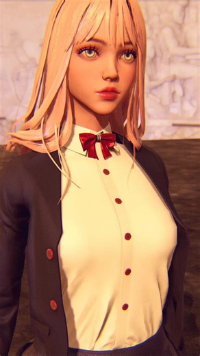 Anime 3D Model for OpenGL Indie Demo #3d #gameengine #opengl #indiedev #indiegamedev #3dgraphics