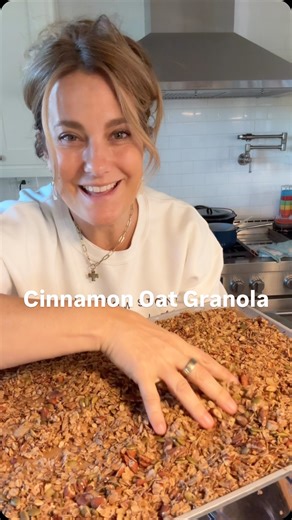 1.8K views · 64 reactions | Crispy Cinnamon Oat Granola This granola...