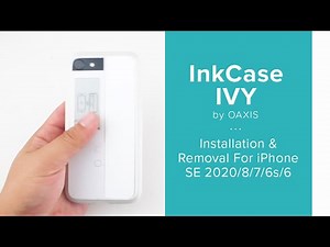 InkCase IVY Installation and Removal For iPhone SE 2020/8/7/6s/6