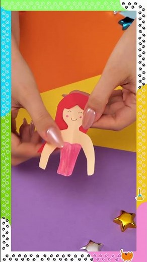 🧜‍♀️ Can You Make a Mermaid From Egg Carton? #kids #crafts