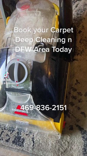1.1K views | Book your deep carpet cleaning today! $75 per room...