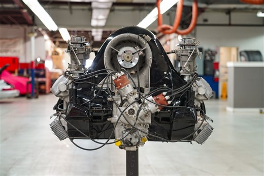 Porsche Fuhrmann Four-Cam Engine