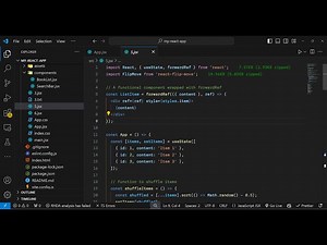 React.js react-flip-move to Animate & Shuffle HTML Elements in Web Page Full Example in JS
