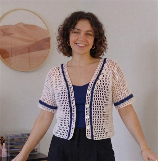 Baseball Jersey Crochet Pattern PDF | Cardigan Sports Pattern | Same Day Download - Etsy