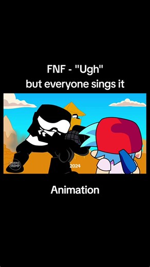 FNF Ugh But Everyone Sings It Animation