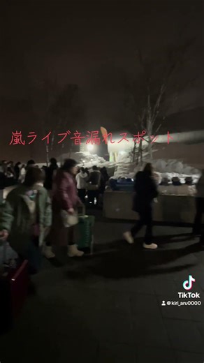 嵐ライブ音漏れ勢がやばすぎた