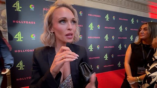 Jorgie Porter 'excited to see old friends' at Hollyoaks 30 year celebrations