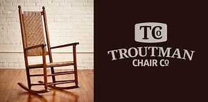 490 Classic Cane Rocking Chair | Handmade in N.C. | Solid Hardwood