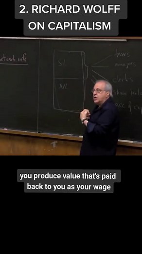 Richard Wolff Discusses Capitalism and Surplus Labor Value