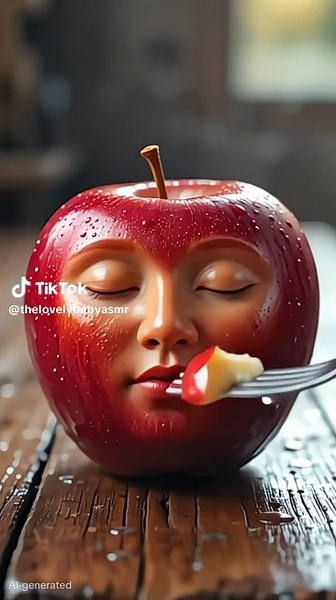 Satisfying Apple ASMR Experience for Relaxation