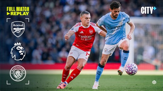 Arsenal v City: Full-match replay